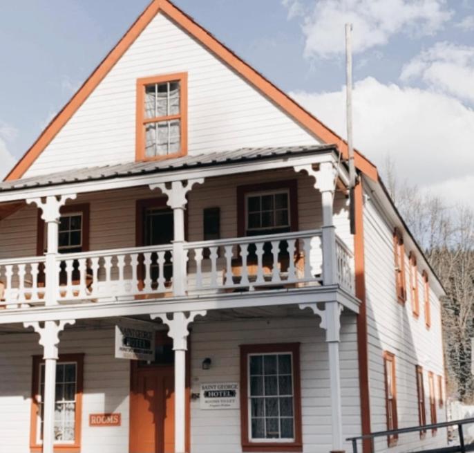 St. George Hotel Barkerville Exteriör bild